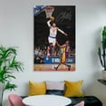 thumbnail image 6 of Basketball Player Carmelo Anthony Signed Poster Art Wall Art Poster Scroll Canvas Painting Picture Living Room Decor Home 16x24inch(40x60cm), 6 of 6