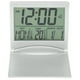 thumbnail image 4 of Reloj despertador de escritorio compacto electrónico, calendario plegable, temporizador de temperatura, reloj para viajes, 4 of 14