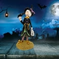 thumbnail image 3 of Halloween Decoración Adornos de resina de muñeca de bruja de Halloween adornos de decoración de muñecas(Buy 2 ship 3), 3 of 6