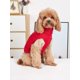 thumbnail image 2 of 1pc Dark Blue Knitted Pet Sweater With Turn-Down Collar For Autumn And Winter, Classic Solid Color Grid Design For Extra Stretch, Suitable For Cats An, 2 of 4