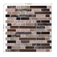 thumbnail image 6 of 10-Sheet Peel and Stick Backsplash, 12" x 12" Self Adhesive 3D Backsplash Wall Tile Sticker for Kitchen Bathroom, 6 of 6