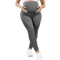 thumbnail image 1 of Leggings de Sport de Maternité pour Femmes par-Dessus le Ventre Pantalons de Grossesse, 1 of 6