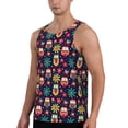thumbnail image 2 of Rateoe Cute Animal Pattern Sleeveless Gym Shirt Muscle Tee Breathable Workout Shirt Slim-Fit Tank Quick Dry Fit Muscle Tank Top Bodybuilding Sleeveless T Shirt-Medium, 2 of 7