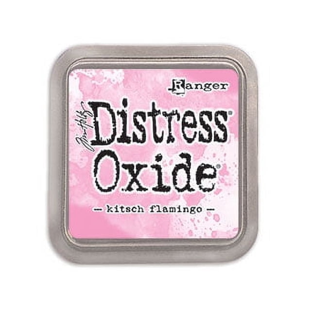 Almohadilla de tinta Ranger Tim Holtz Distress Oxides Kitsch Flamingo