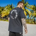 thumbnail image 3 of Camisetas para hombre, camiseta holgada de gran tamaño con letras para hombre, estampado trashy Y2k, ropa holgada, ropa popular coreana, ropa de calle S, 3 of 5
