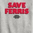 thumbnail image 3 of Ferris Bueller's Day Off - Save Ferris - Toddler And Youth Crewneck Fleece Sweatshirt, 3 of 5