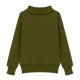 thumbnail image 5 of Cowsor Cute Hoodie for Teen Girls Trendy Solid Color Preppy Hooded Sweatshirts Kids Pullover Long Sleeve School Outfits, 5 of 6