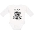 thumbnail image 3 of Inktastic My Mom is a Cardiac Nurse and a Hero Boys or Girls Long Sleeve Baby Bodysuit, 3 of 5
