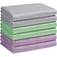 thumbnail image 1 of EcoNesxp Stainless Steel 14" Lint-Free Window Cleaning Cloths 6-Pack Glass and Window Cleaner Microfiber Glass Cleaning Cloths 16" x 14" Lint-Free Window Cleaning Cloths, 1 of 5