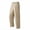 Khaki, variant on Men's Cotton Dress Pants Business Casual Pinstripe Pleated Straight Leg Trousers Old Money Style for Office Work Golf Fall, White, XXXL