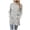 Light Gray, variant on Sweater for Women, Winter Sweaters for Women, Half Turtleneck Long Sleeve Top, Baggy Pocket Pullover for Casual Wear and Relaxed Comfort
