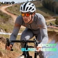 thumbnail image 3 of LINVO Men’s Sports Polarized Sunglasses, Wrap-Around Sun Glasses for Cycling, Fishing, Hiking & Driving, UV400 Protection-2 Pack, 3 of 8