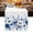 Blue, variant on White Blue Floral Table Runner 48 Inches Long, Elegant Leaves Spring Flowers Kitchen Coffee Dining Table Decoration for Home Party Birthday Wedding Home Decor 13x48 Inches