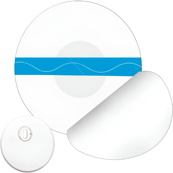 XIRQI Waterproof Freestyle Sensor Covers Latex-Free Medical Adhesive Patches Precut CGM Tape with No Glue on The Center Continuous Protection for 14 Days