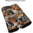 thumbnail image 4 of Gaming Mouse Pad Large Desk Mat,Desk Pad Extended Keyboard Pad,Anti-Slip Rubber Base Mouse Pad for Women Girls Work,Game,Office,Home 35.4"X15.7",Cute Dog Bulldog and Spaniel, 4 of 6