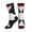3 Black, variant on Women's Men's Tuxedo Bow Tie Colorful Novelty Pattern Crew Athletic Socks