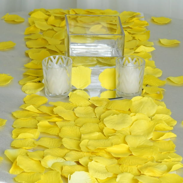 BalsaCircle 500 Silk Rose Petals Wedding Ceremony Flower Scatter