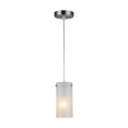 thumbnail image 1 of Chloe Lighting CH28068BN04-DP1 4 Pouces Large Ulla Transitionnel 1 Lumière Brossé Nickel Mini Pendentif, 1 of 1