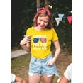 thumbnail image 2 of Stayin' Fly 4Th July Glasses T-Shirt Women -Image by Shutterstock, Female Small, 2 of 4