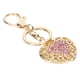 thumbnail image 1 of Llavero Love Heart Rhinestone Llavero Colgante Accesorios para Bolsos y Monederos de Dama, 1 of 8
