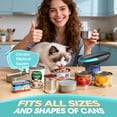 thumbnail image 3 of Electric Can Opener, One Touch Automatic Can Opener, Smooth Edge Food Safe Handheld Can Openers Electric for Kitchen, Kitchen Gadgets Battery Operate, 3 of 7