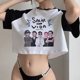 thumbnail image 3 of Camiseta Morat para mujer, camisetas harajuku, ropa gráfica para niña, 3 of 5