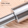 thumbnail image 4 of Stainless Steel Rolling Pin, Metallic-43cm-Rolling Pin for Baking | Stainless Steel Rolling Pin | Smooth Light Weight Non-Stick, 4 of 5