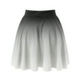 thumbnail image 6 of Sngxgn Womens Midi Skirt High Waisted Solid Dress Elegant Skirts(Grey,XXL), 6 of 6