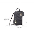 thumbnail image 2 of Fashion PU Leather Small Casual School Bags Rucksack Shoulder Bags Backpack GREY, 2 of 8