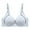 Blue, variant on Women Fashion Casual Breathable Tube Top Bra Underwear Without Steel Ring Gathering And Adjusting Bro Sports Bras