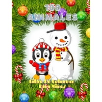 100 Animales - Libro De Colorear Para Niños: Animales Marinos, Animales de Granja, Animales de la Selva, Animales del Bosque Y Animales del Circo (Paperback)