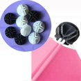thumbnail image 2 of 20Pcs Wire Cube Plastic Connectors For Cube Storage Shelving And Cabinet Modular Organizer Closet Clasp Buckle Clip Black/white, 2 of 5