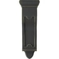 thumbnail image 3 of Ekena Millwork 4 1/2"W x 10"D x 13 3/4"H Arlington Wood Vintage Decor Corbel, Black, 3 of 6