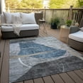thumbnail image 6 of Addison Rugs Chantille Indoor/Outdoor Transitional Modern Blue Washable Rectangle Rug, 3' x 5', 6 of 6