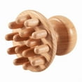 thumbnail image 3 of Herramienta de Masaje Terapia Con Forma Madera Masajeador Rodillo Fascia Anticelulitis para Aliviar el Dolor Muscular Cuerpo Completo, 3 of 5