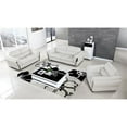 thumbnail image 2 of AE690 White Color With Microfiber Leather Loveseat, 2 of 3