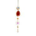 thumbnail image 2 of YAOMOBB Prism Ball Rainbow Making Pendant Faux Crystal Pendant Shiny Long Lasting Exquisite Multicolor Window Decor, 2 of 6