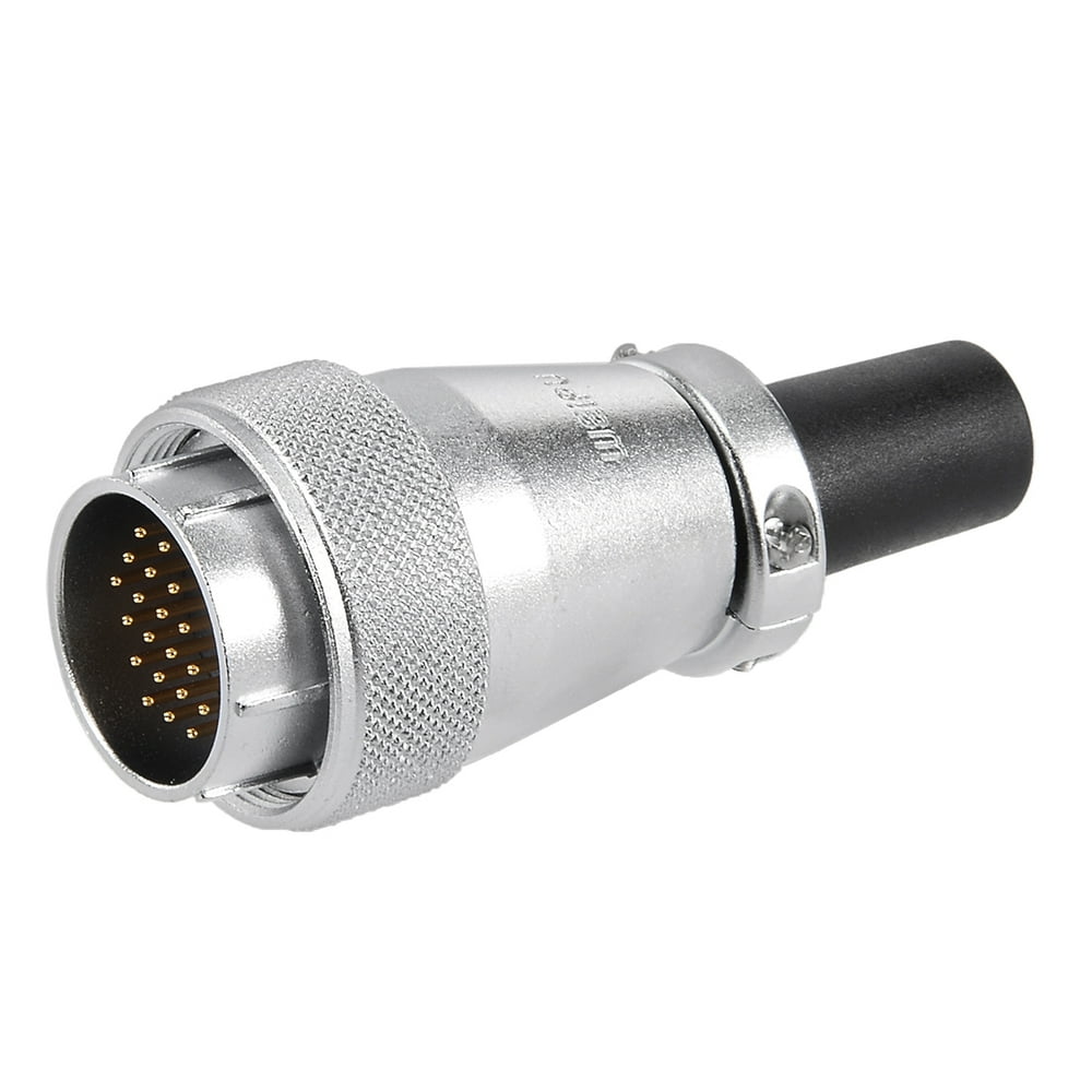 Aviation Connector Plug,28mm 20 Pin 5A 400V WS2820 Waterproof Male
