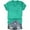 Green, variant on Tshirts Shirts for Women Collared Women's Solid Color V-neck Bottom Lining Outer Short Sleeved White M