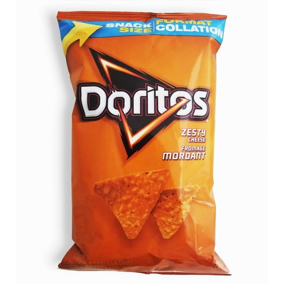 Doritos Zesty Cheese Tortilla Chips | Gluten-Free Corn Chips