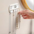 thumbnail image 5 of Necklace Rack Wall-Mounted Plastic Necklace Rack Jewelry Storage Hook, 5 of 5