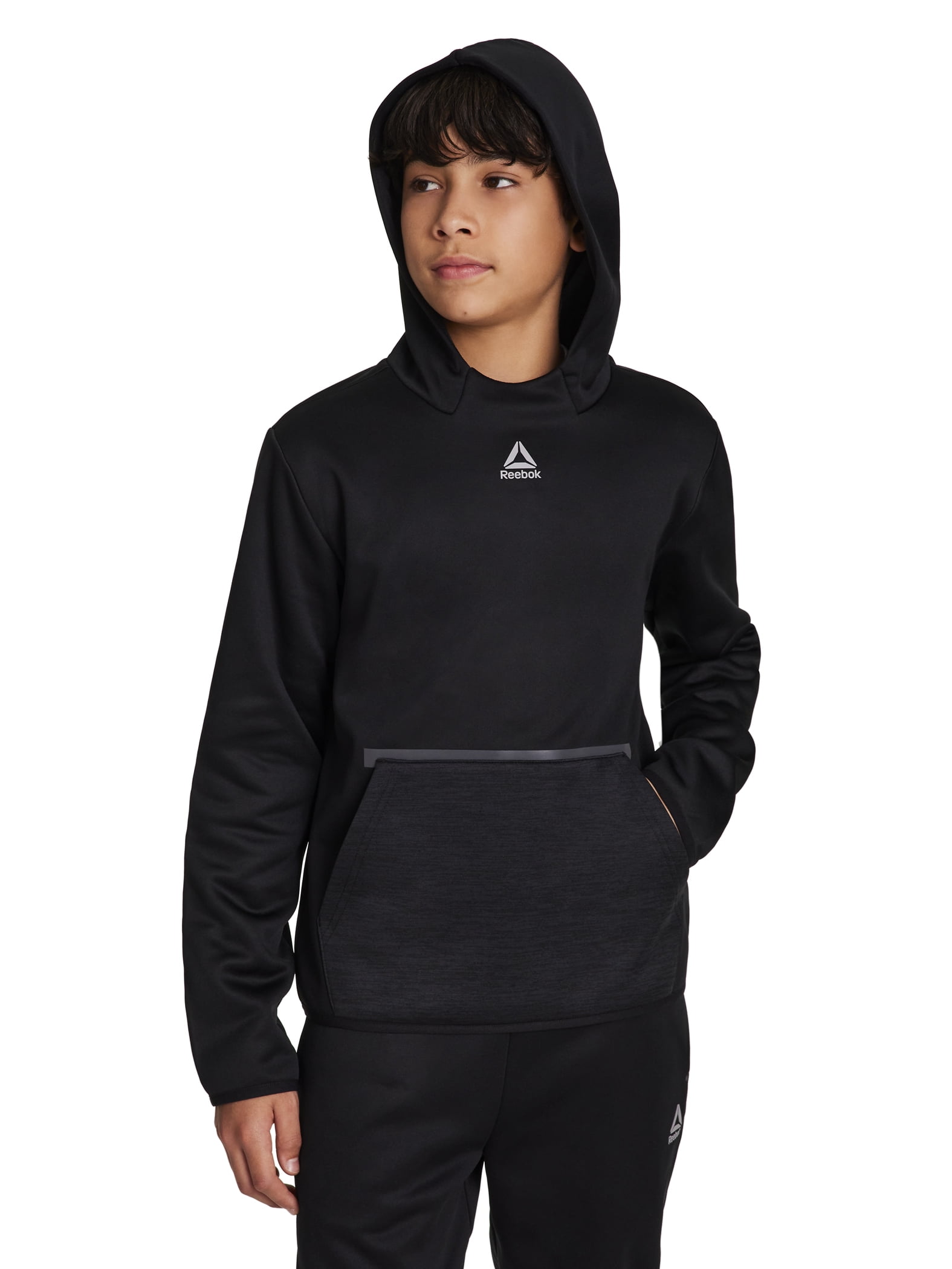 Reebok Boy's Athletic Cool Down Fleece Hoodie, Sizes 4-18
