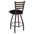 thumbnail image 2 of 410 Jackie 25" Swivel Counter Stool with Bronze Finish and Canter Twilight Seat, 2 of 4