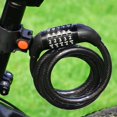 thumbnail image 4 of Anti-Theft Bicycle Combination Lock Rust Resistant Easy to Use Compact Size Mountain Bike 4-Digit Password Lock, 4 of 8