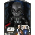 thumbnail image 6 of Star Wars Obi-Wan Kenobi Darth Vader Plush Toy with Voice Changer & Light-Up Weapon (11-inch), 6 of 6