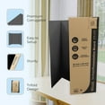 thumbnail image 3 of BAZIC Black Tri-Fold Corrugated Presentation Display Board 36" X 48", 2-Pack, 3 of 8