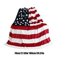 thumbnail image 3 of Clearance Under $5!Yyuenw American Flag Blanket Independence Day Blanket Party Blanket Flannel Bed Blanket USA Flag Day Themed Lightweight Sofa Throw Blanket Patriotic Gifts, 3 of 5