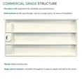 thumbnail image 5 of Transolid FSC6032L-02 60-in x 32-in Cast Solid Surface Shower Base With Left Hand Drain, Cameo, 5 of 9