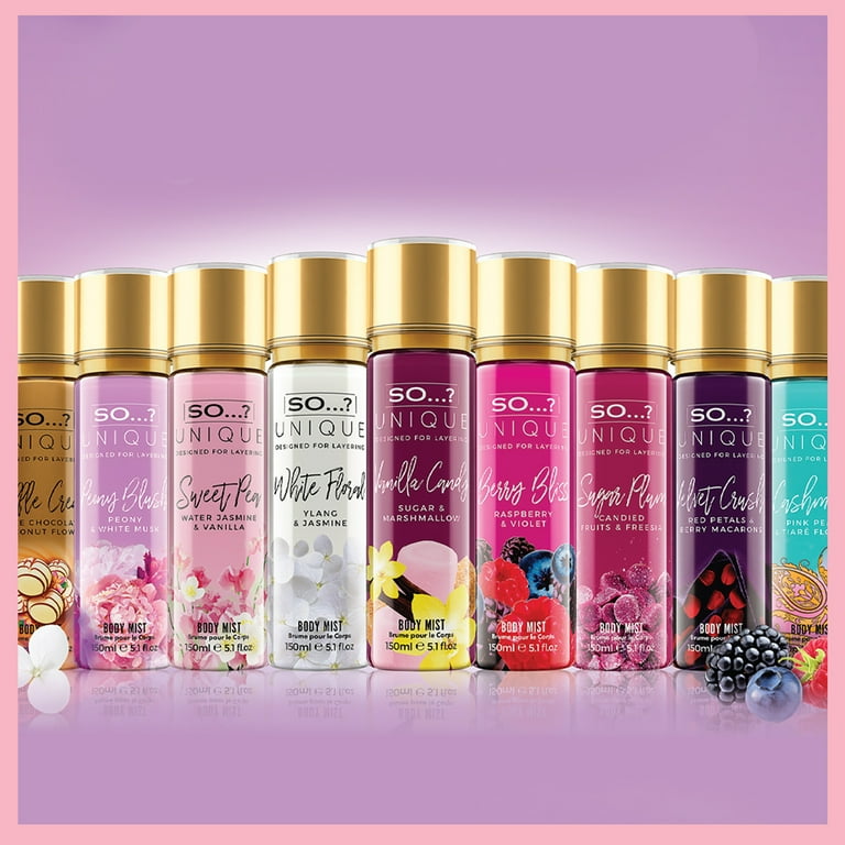 So…? Unique Vanilla Candy Body Mist, Body Spray for Women, oz
