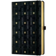 Castelli QC8QM-464 Copper and Gold Weaving Gold Notebook, Blank